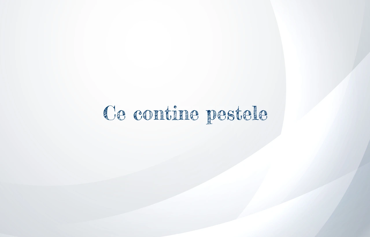 ce contine pestele