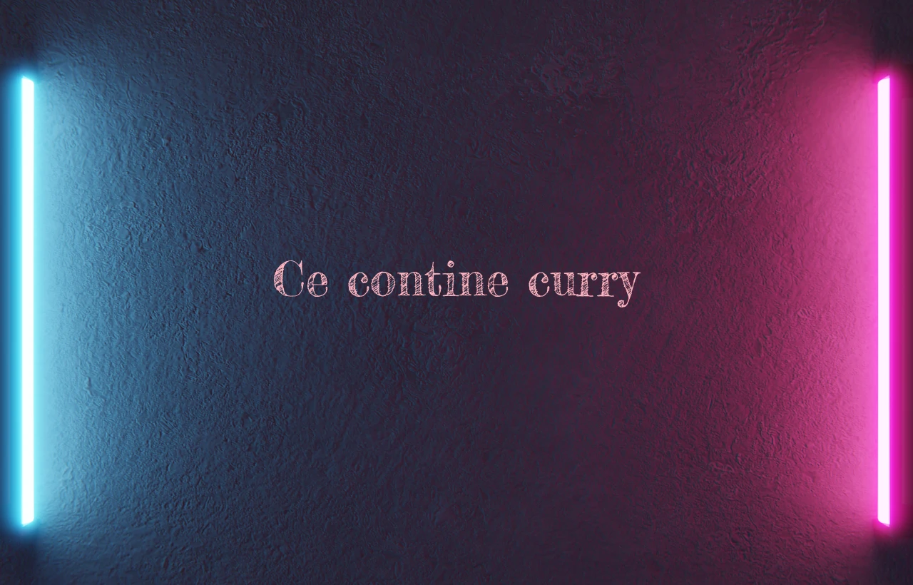 ce contine curry