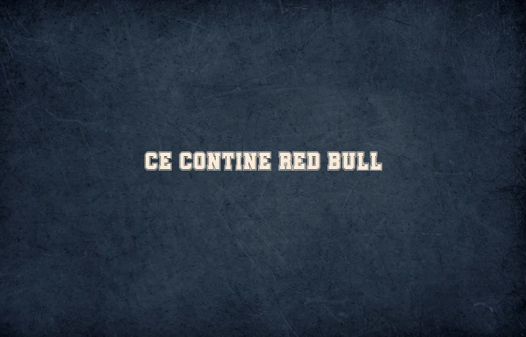 ce contine red bull